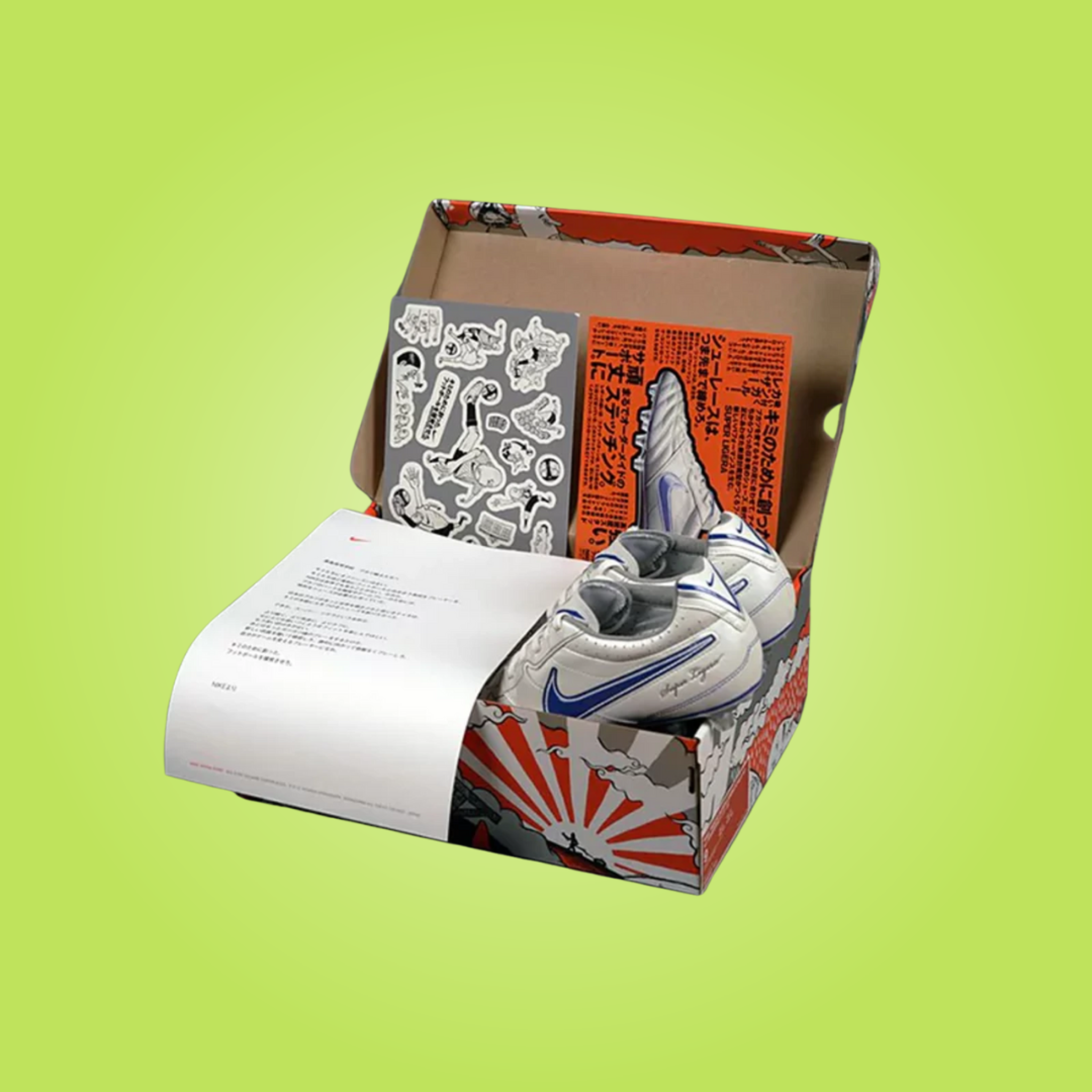 cardboard shoe boxes