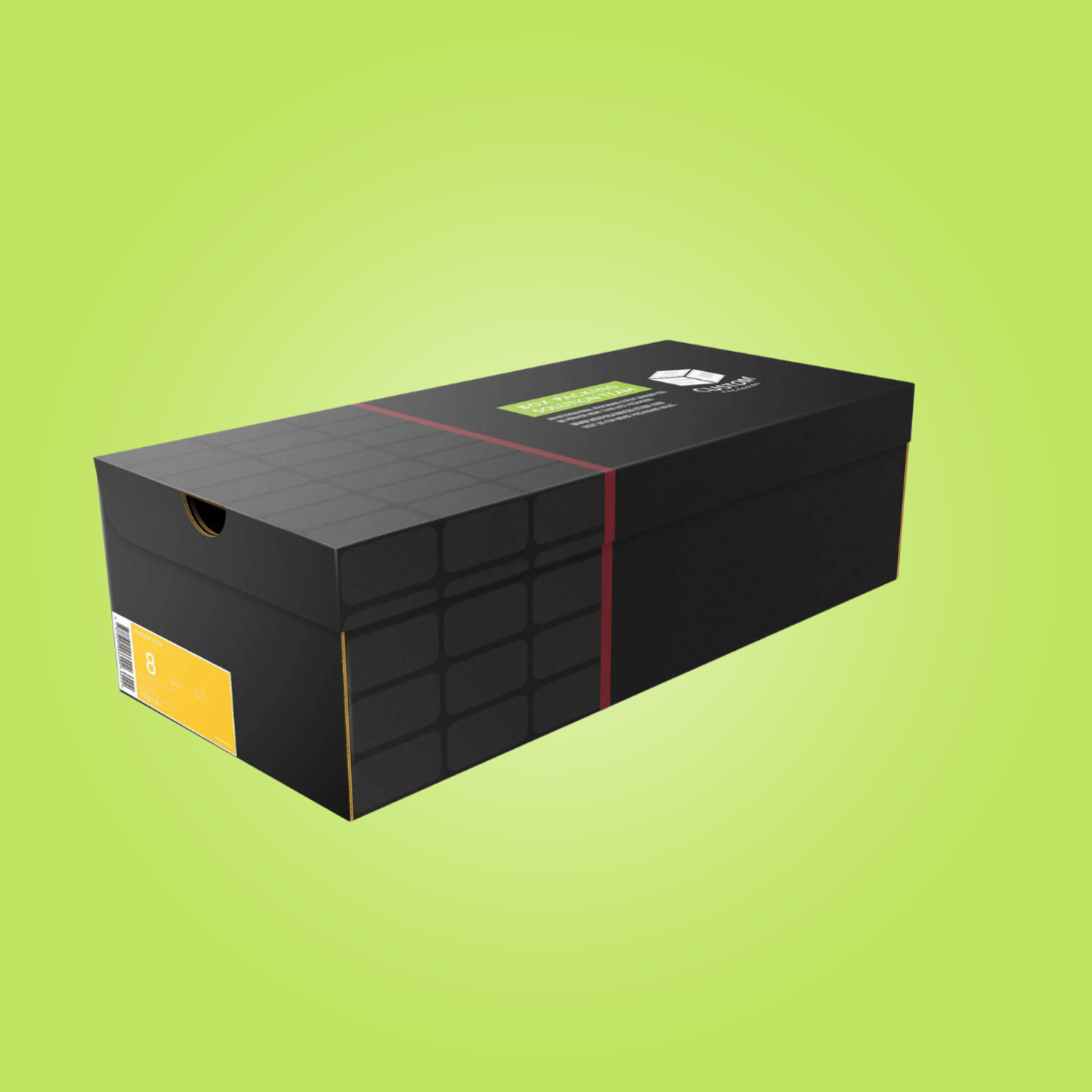 cardboard shoe boxes