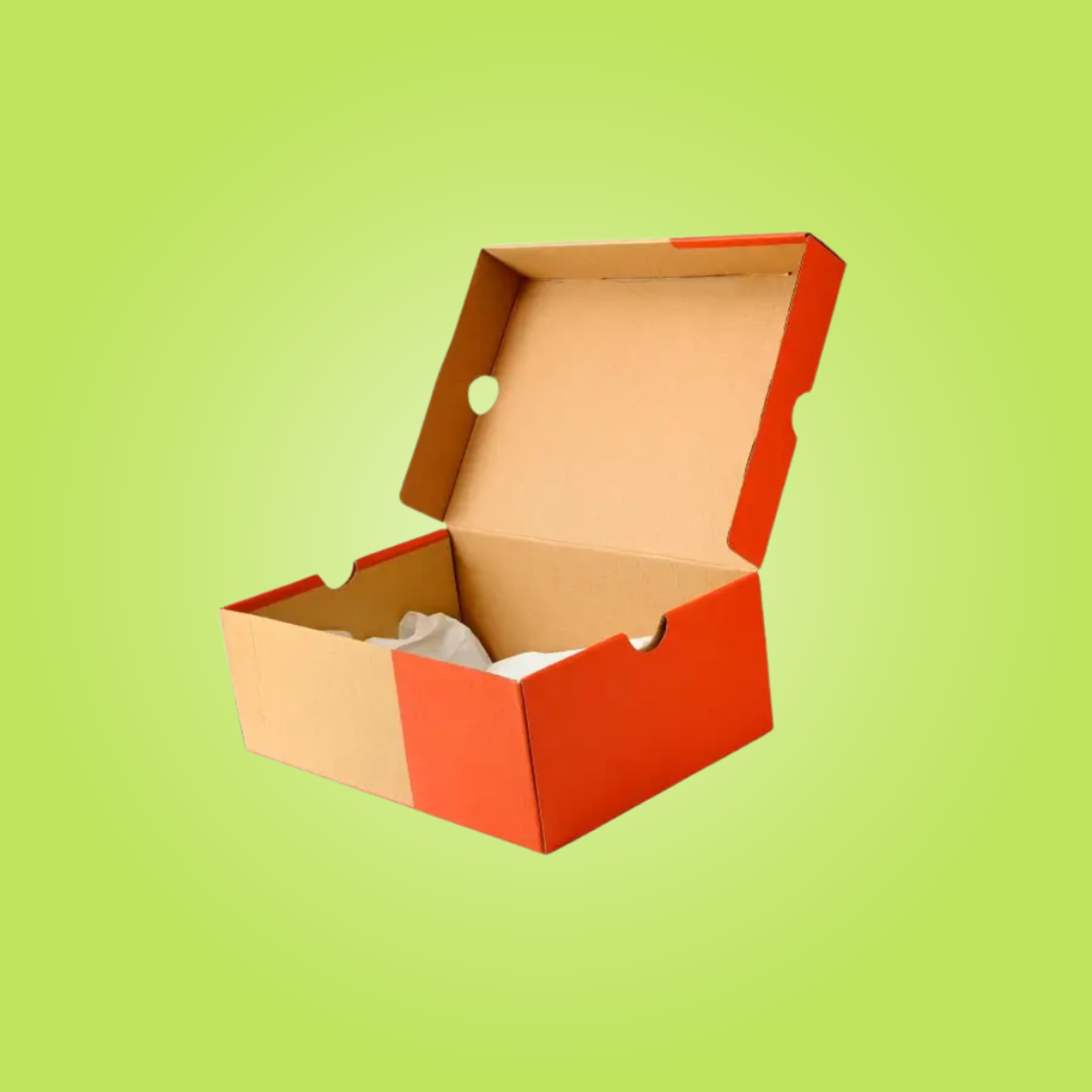 cardboard shoe boxes