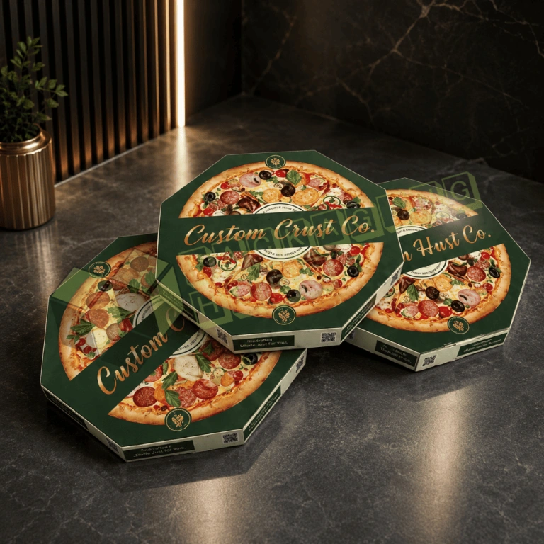 Round Pizza Box
