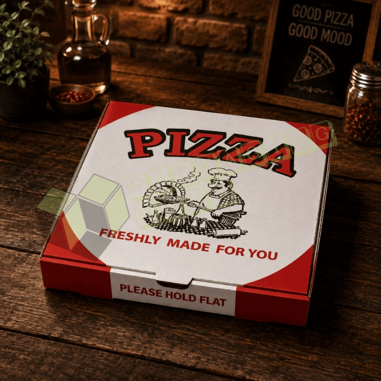 White Pizza Boxes