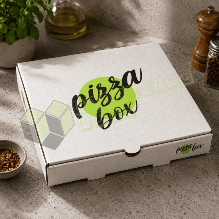 White Pizza Boxes