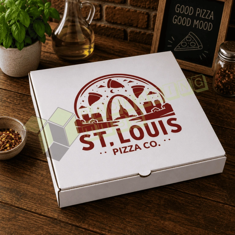White Pizza Boxes