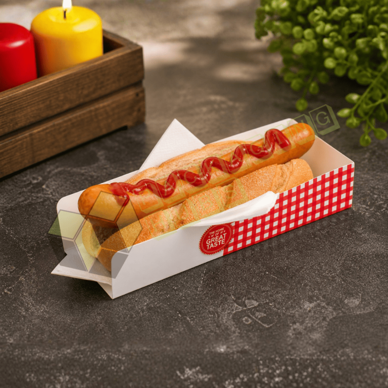 Custom Hot Dog Trays