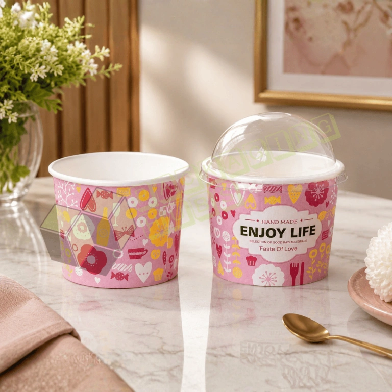 Custom Ice Cream Cups