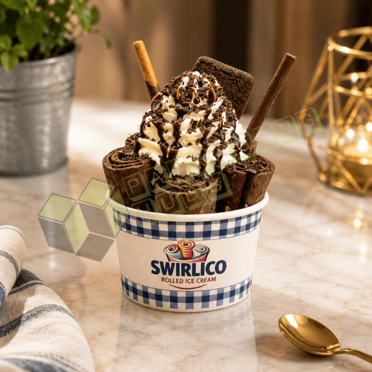 Custom Ice Cream Cups