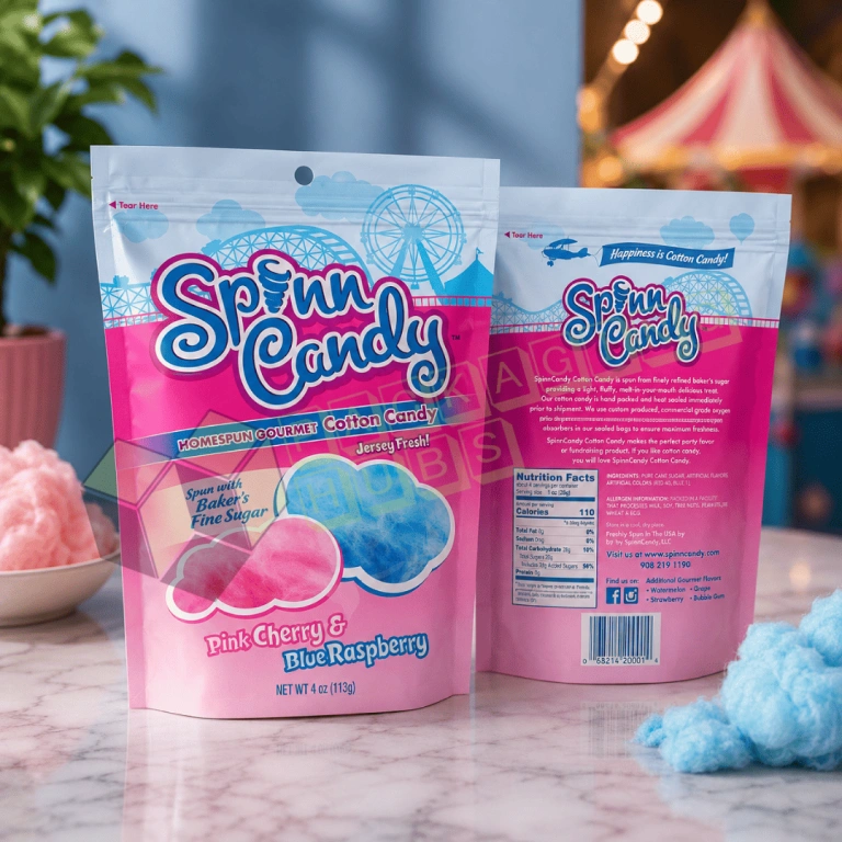 Cotton Candy Bags