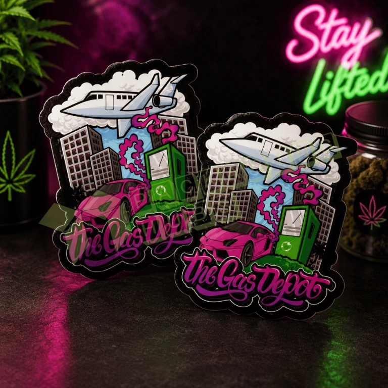 Custom Die Cut Mylar Bags