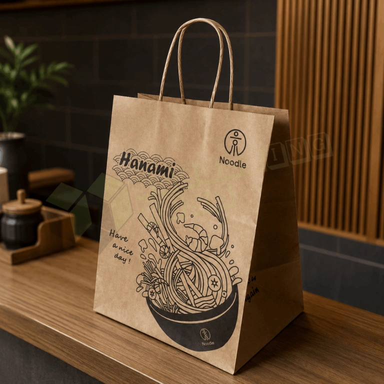 Custom Brown Paper Bags