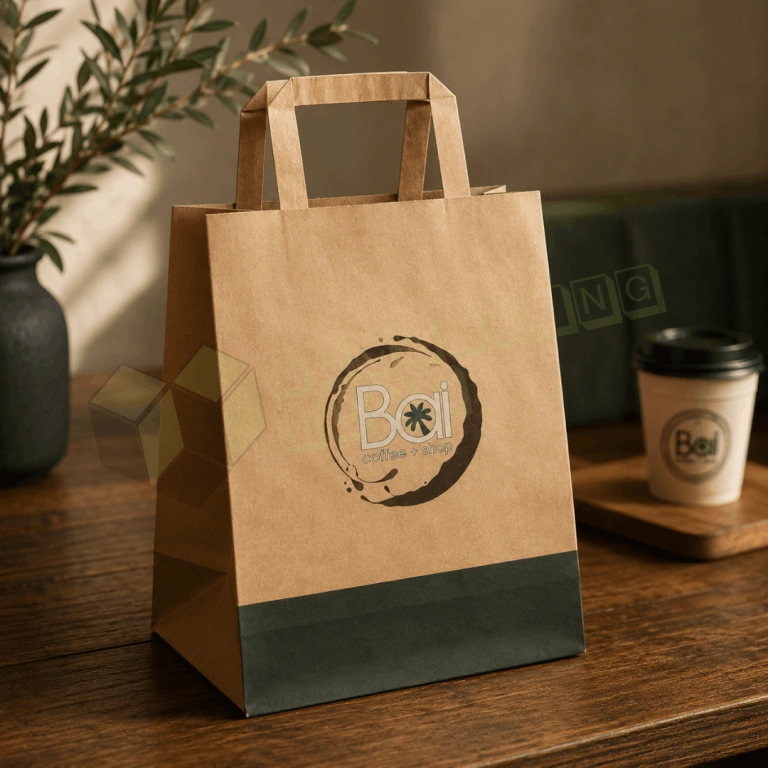 Custom Brown Paper Bags