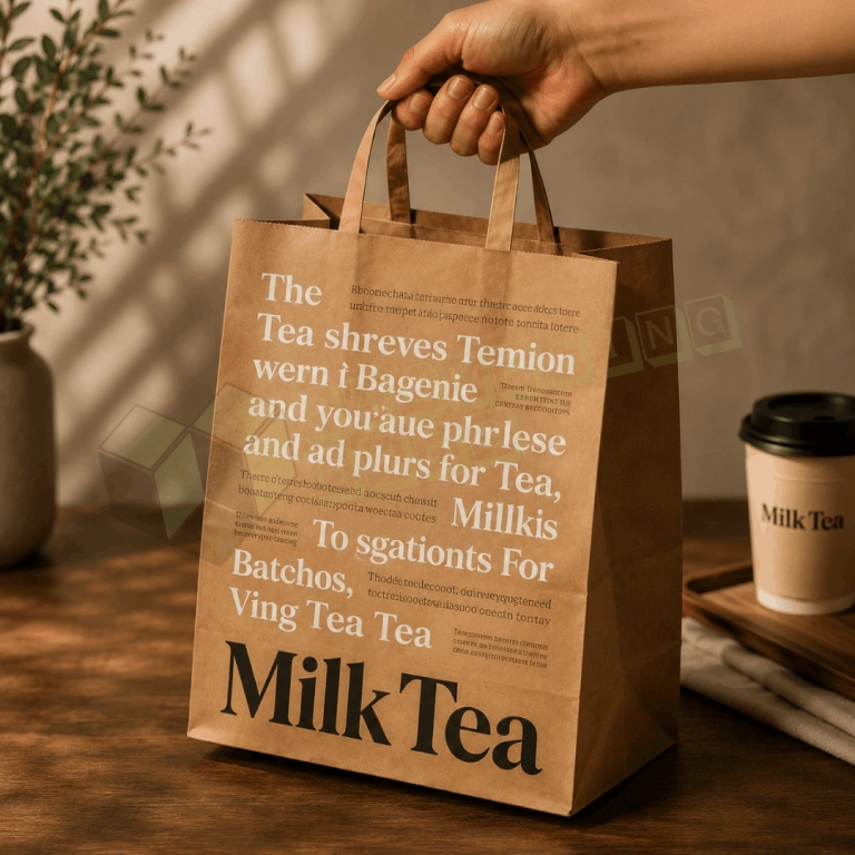 Custom Brown Paper Bags