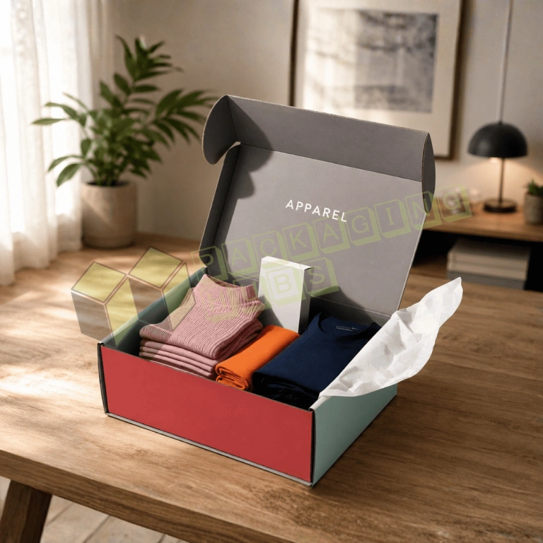 Custom Apperal Mailer Boxes