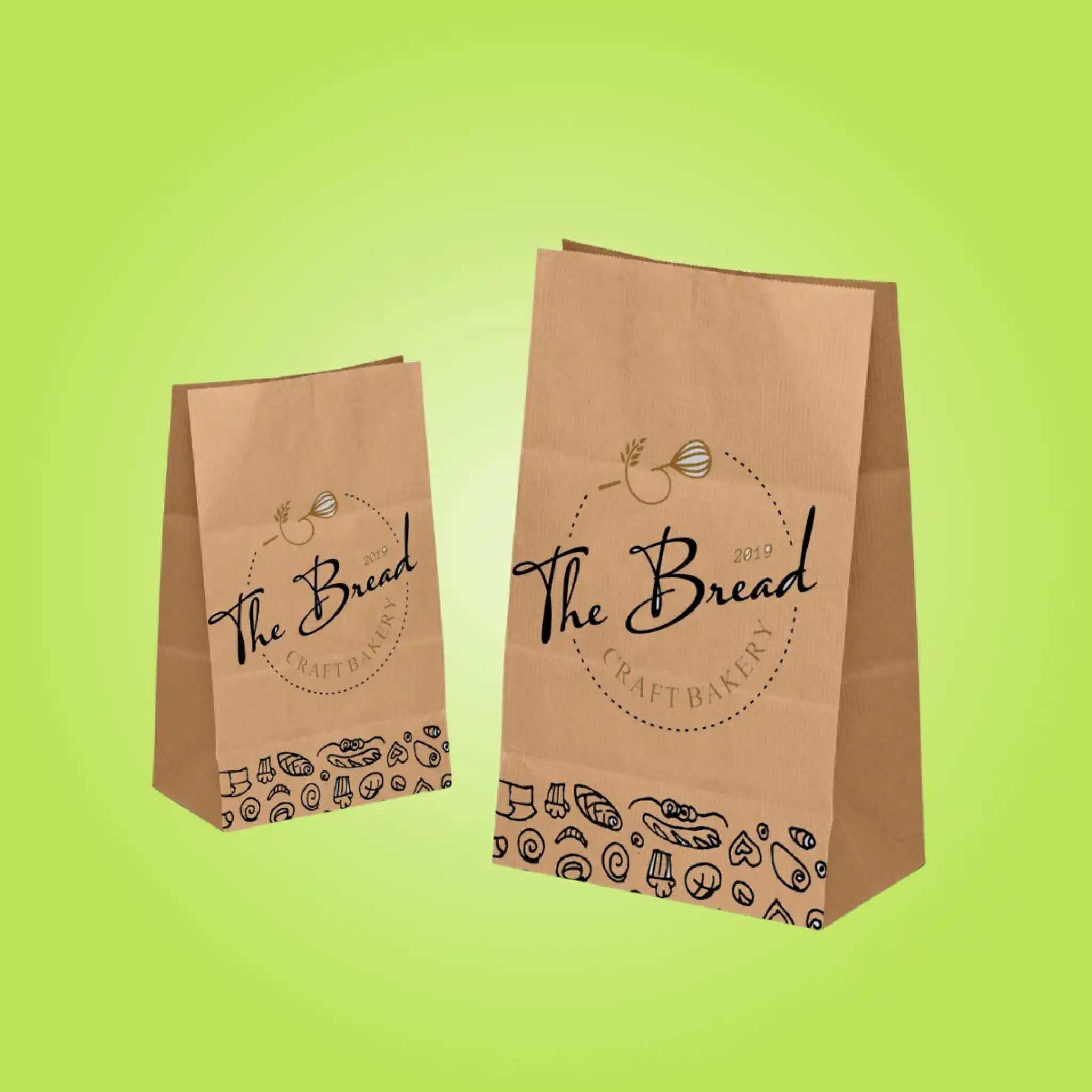 Custom Brown Paper Bags