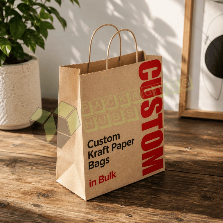 Custom Brown Paper Bags