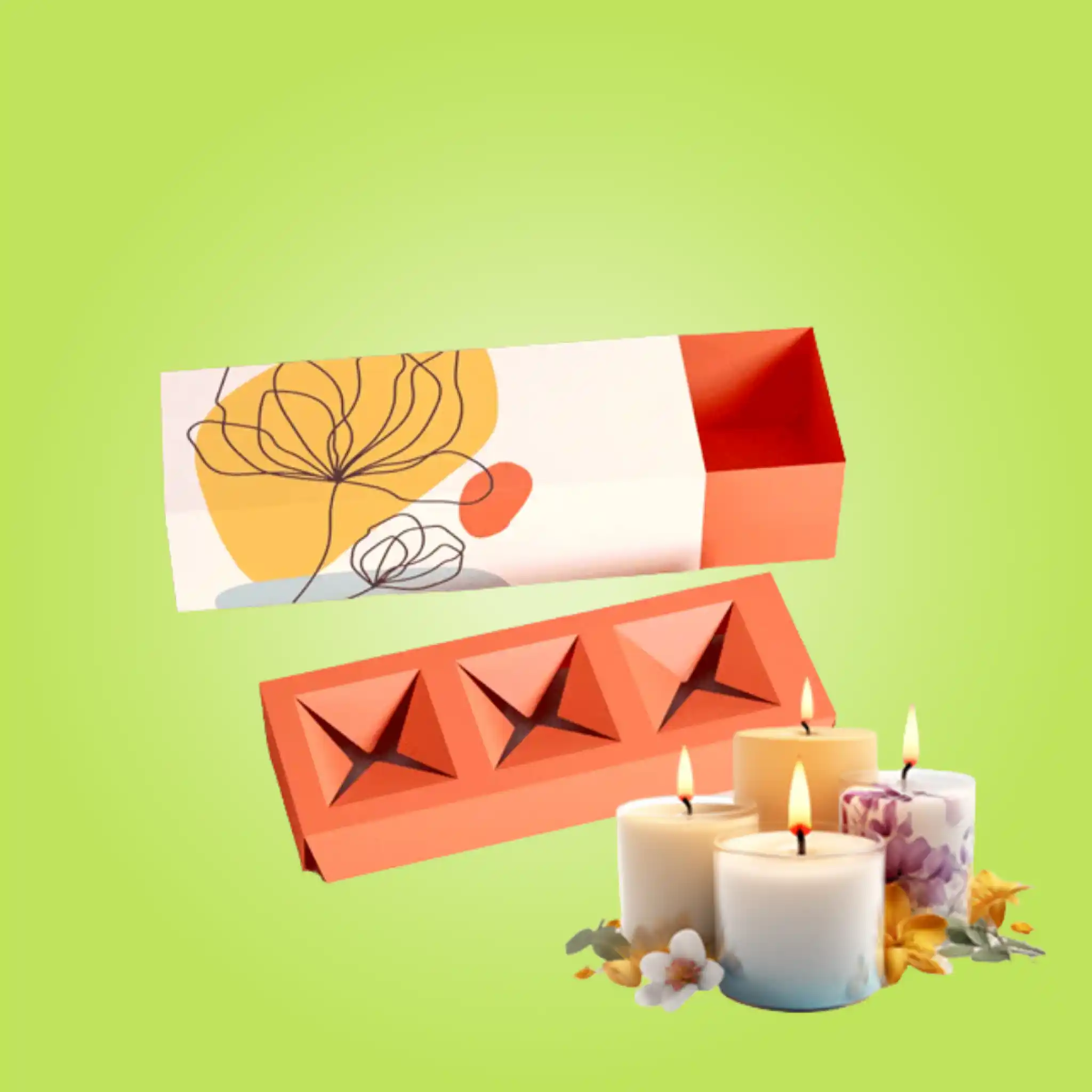 Custom Candle Boxes with Inserts