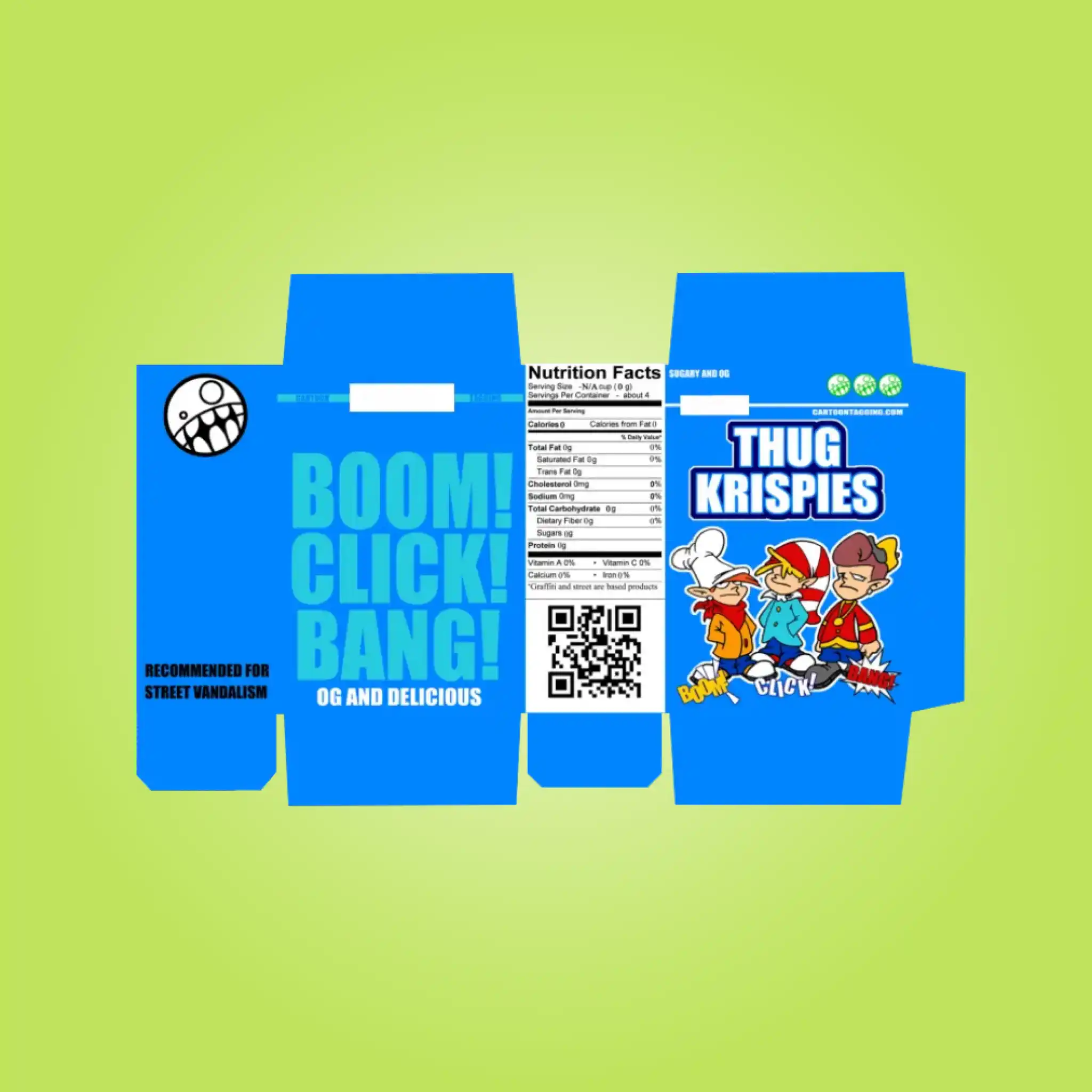 Custom Cardboard Cereal Boxes