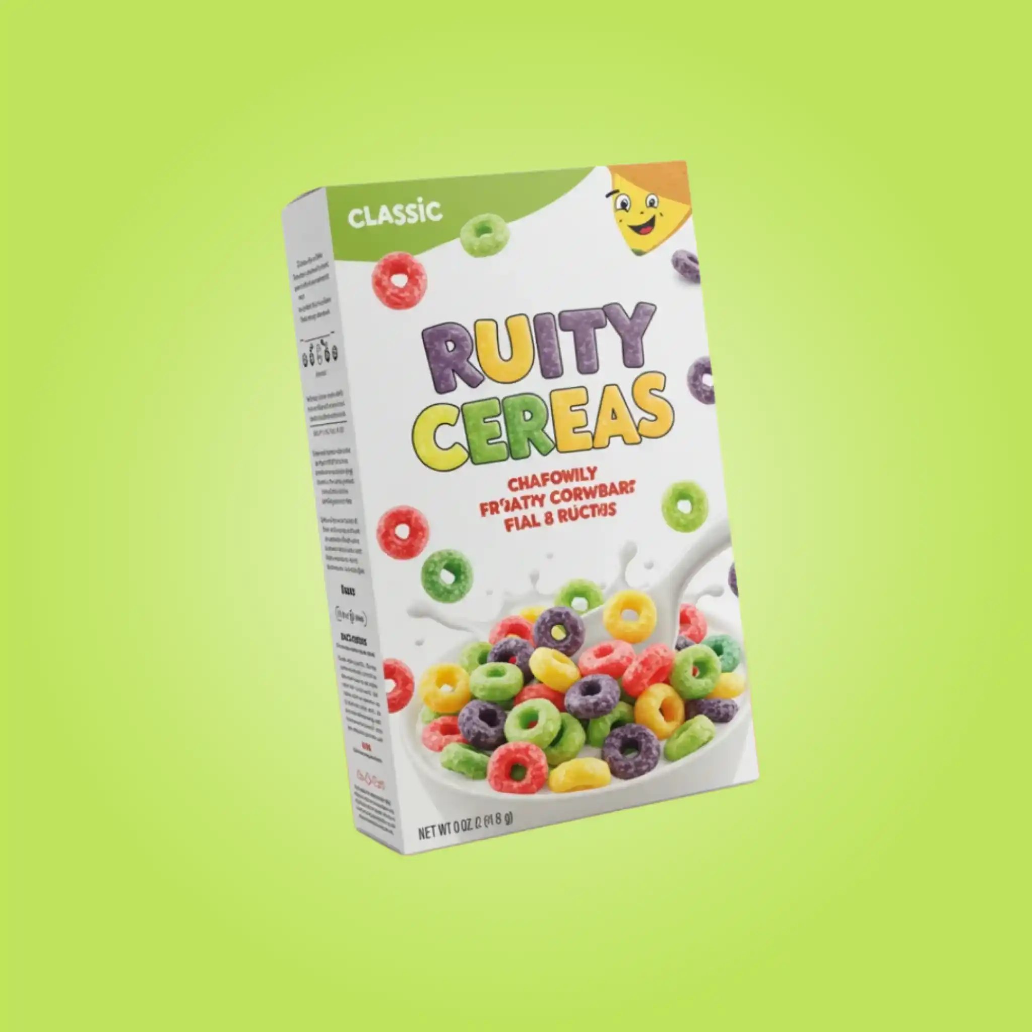 Custom Cardboard Cereal Boxes