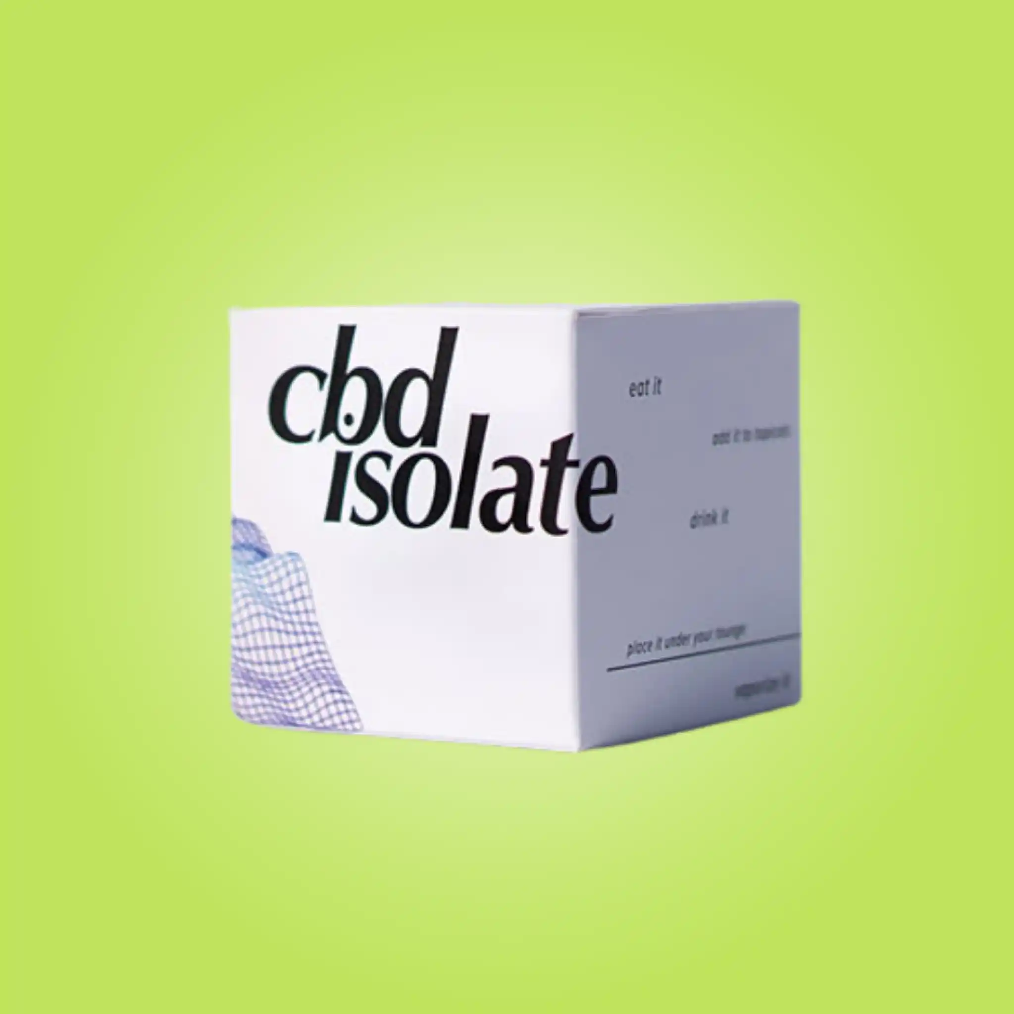 Custom CBD Isolate Boxes