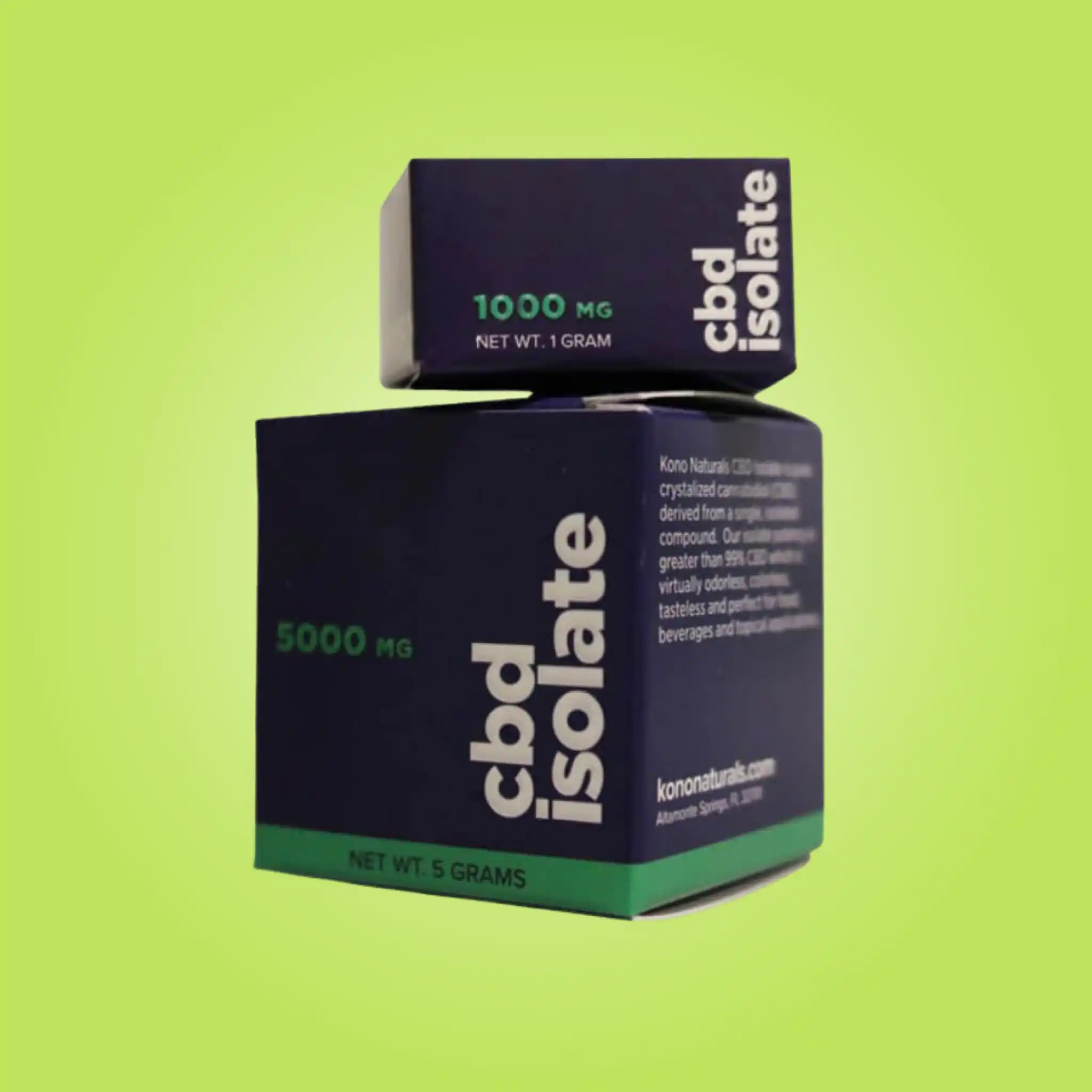 Custom CBD Isolate Boxes