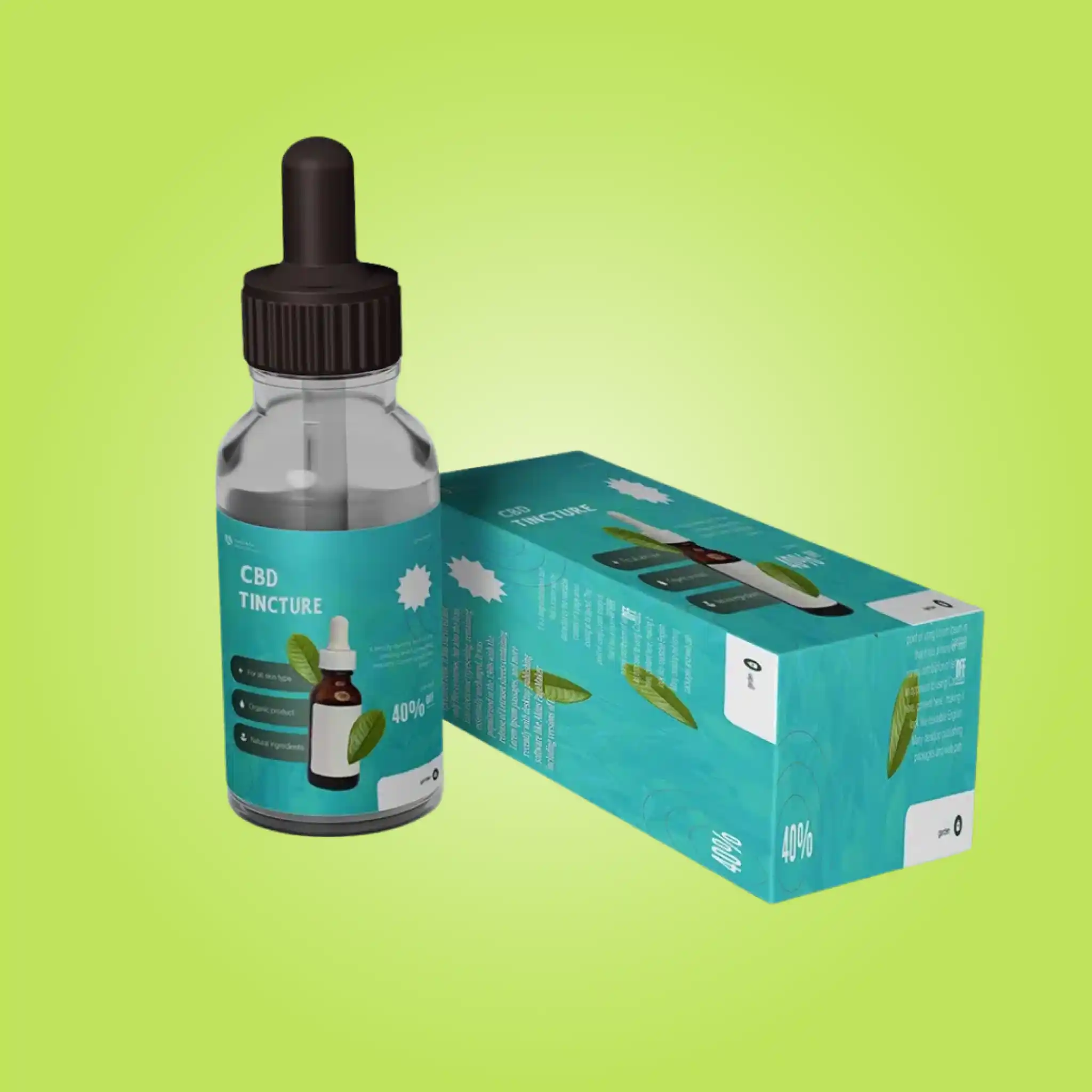 Custom CBD Tincture Boxes