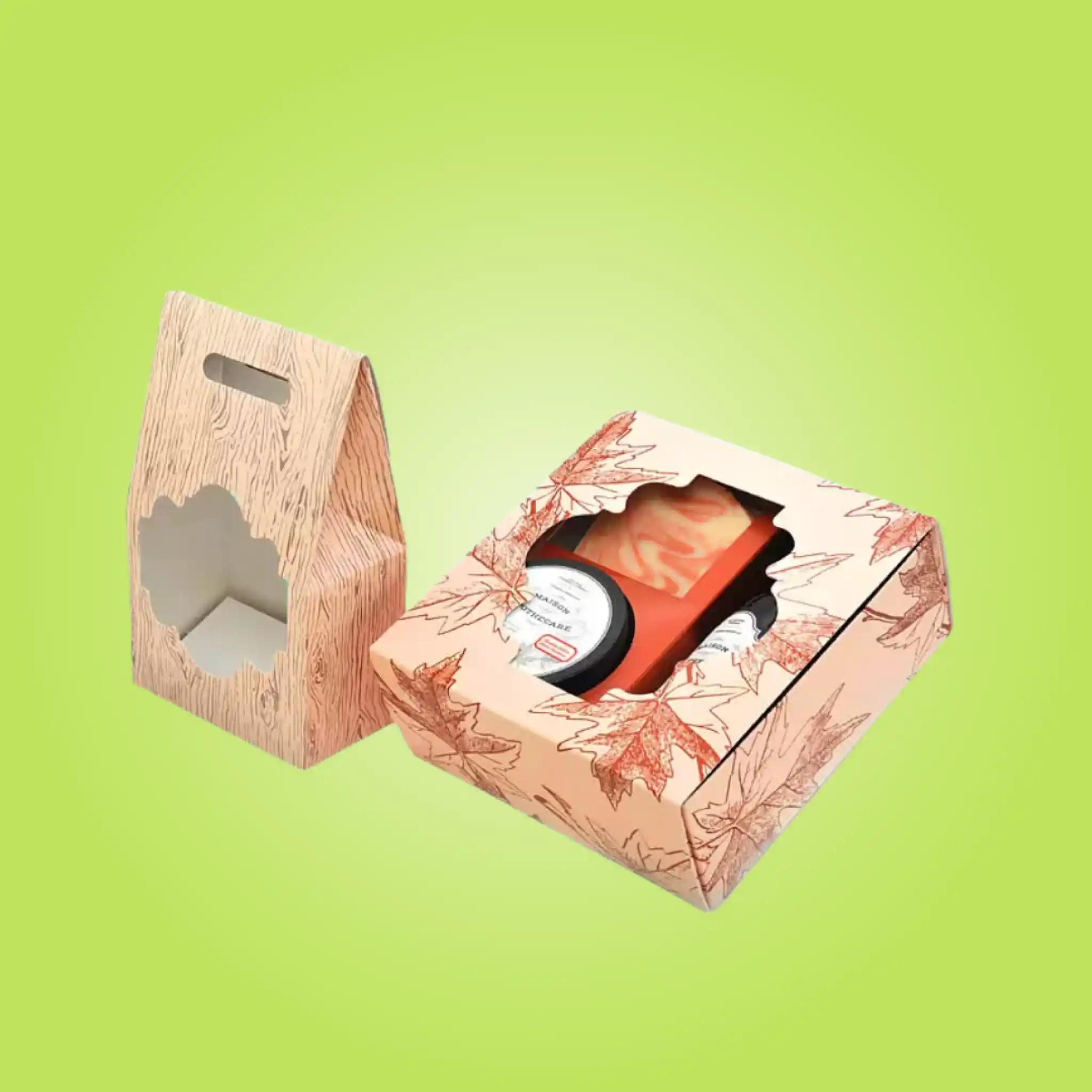 Custom Die Cut Kraft Boxes