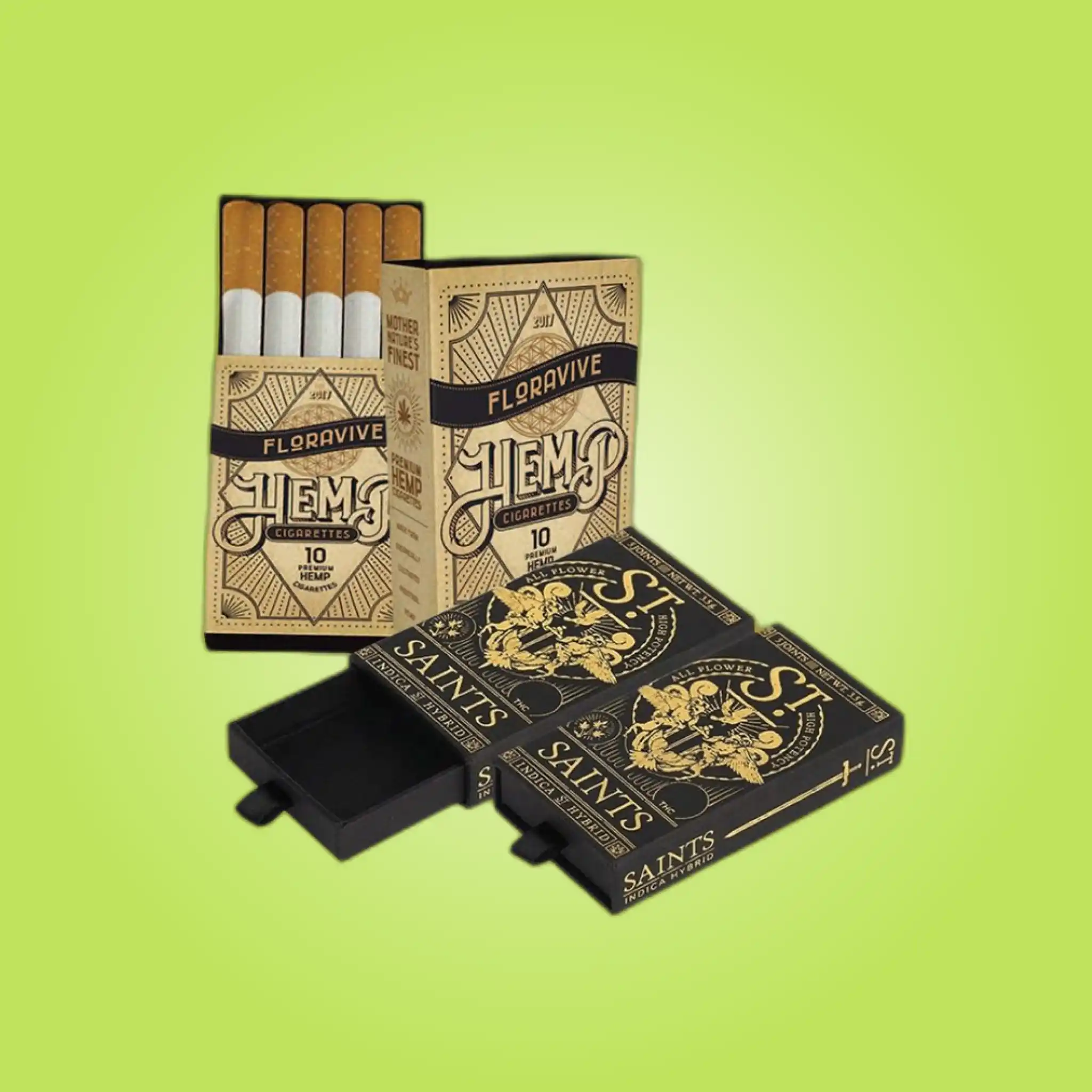 Custom Drawer Cigarette Boxes
