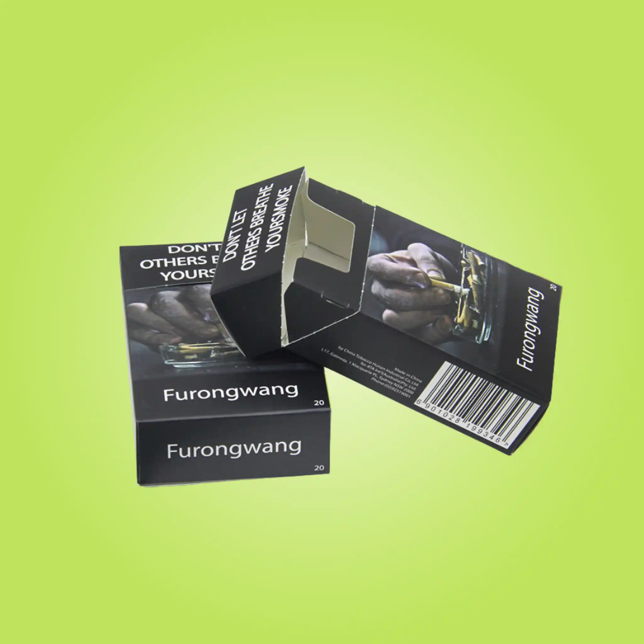 Custom Empty Cigarette Boxes