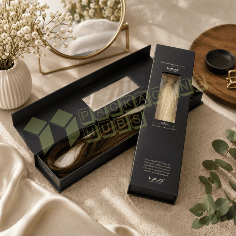 Custom Hair Extension Boxes