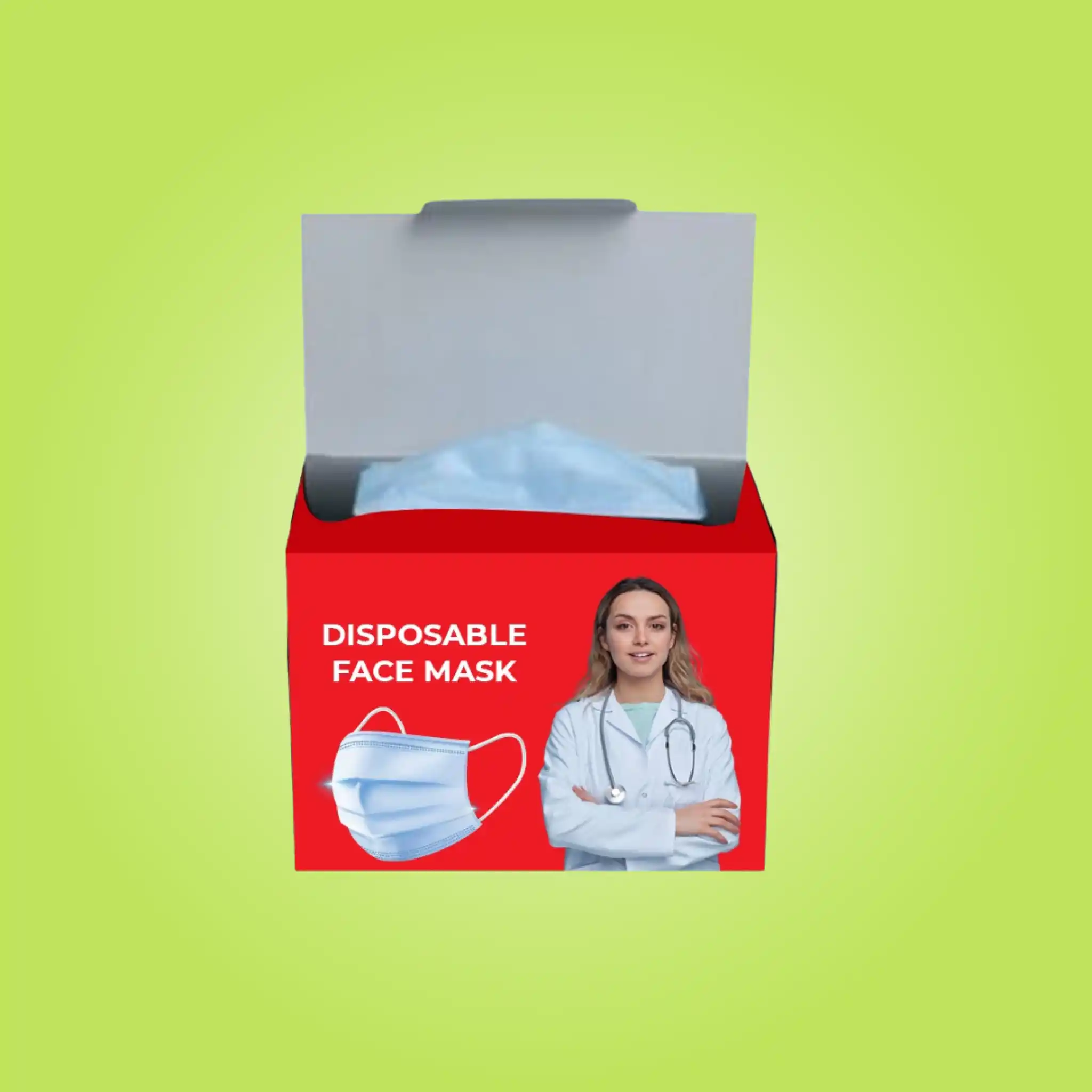 Custom Health Care Mask Boxes