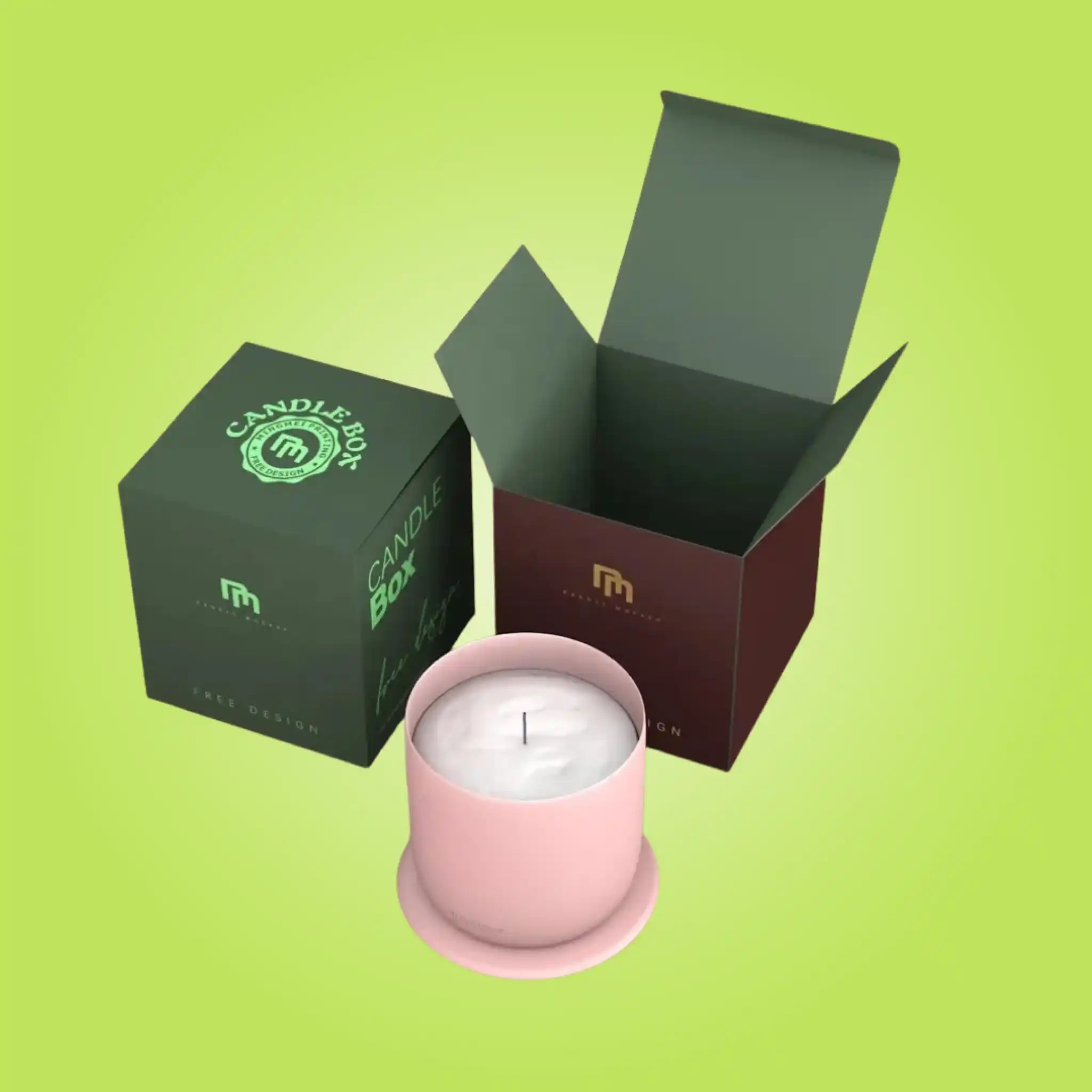 Custom Jar Candle Boxes