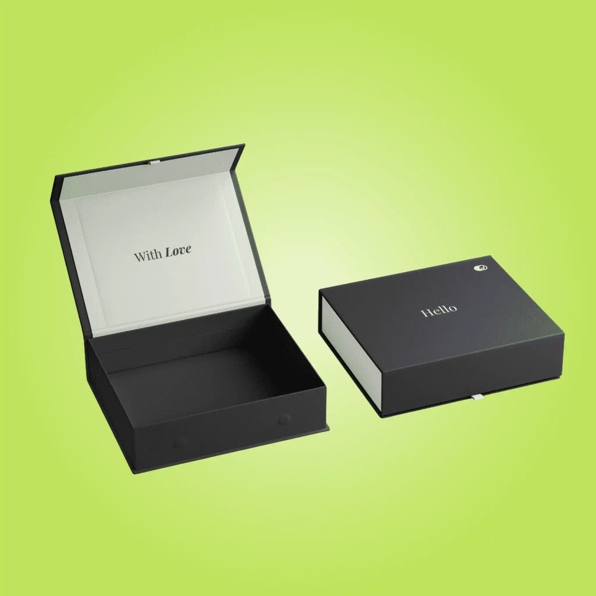 Custom Jewelry Rigid Boxes