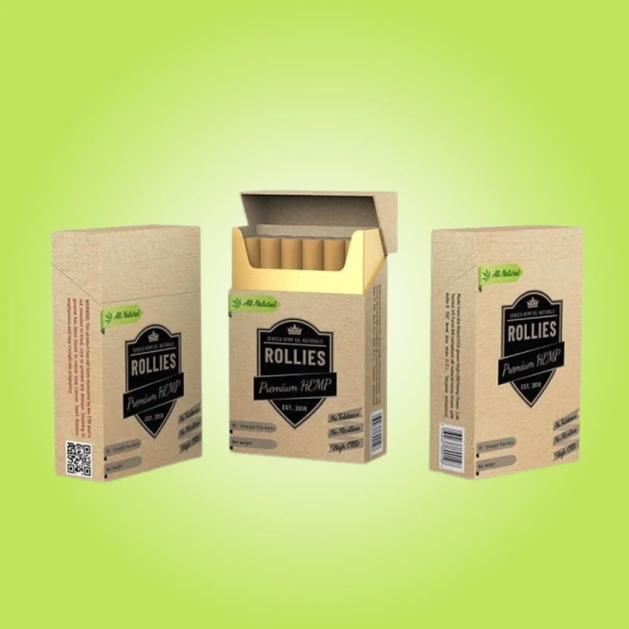 Custom Kraft Cigarette Boxes