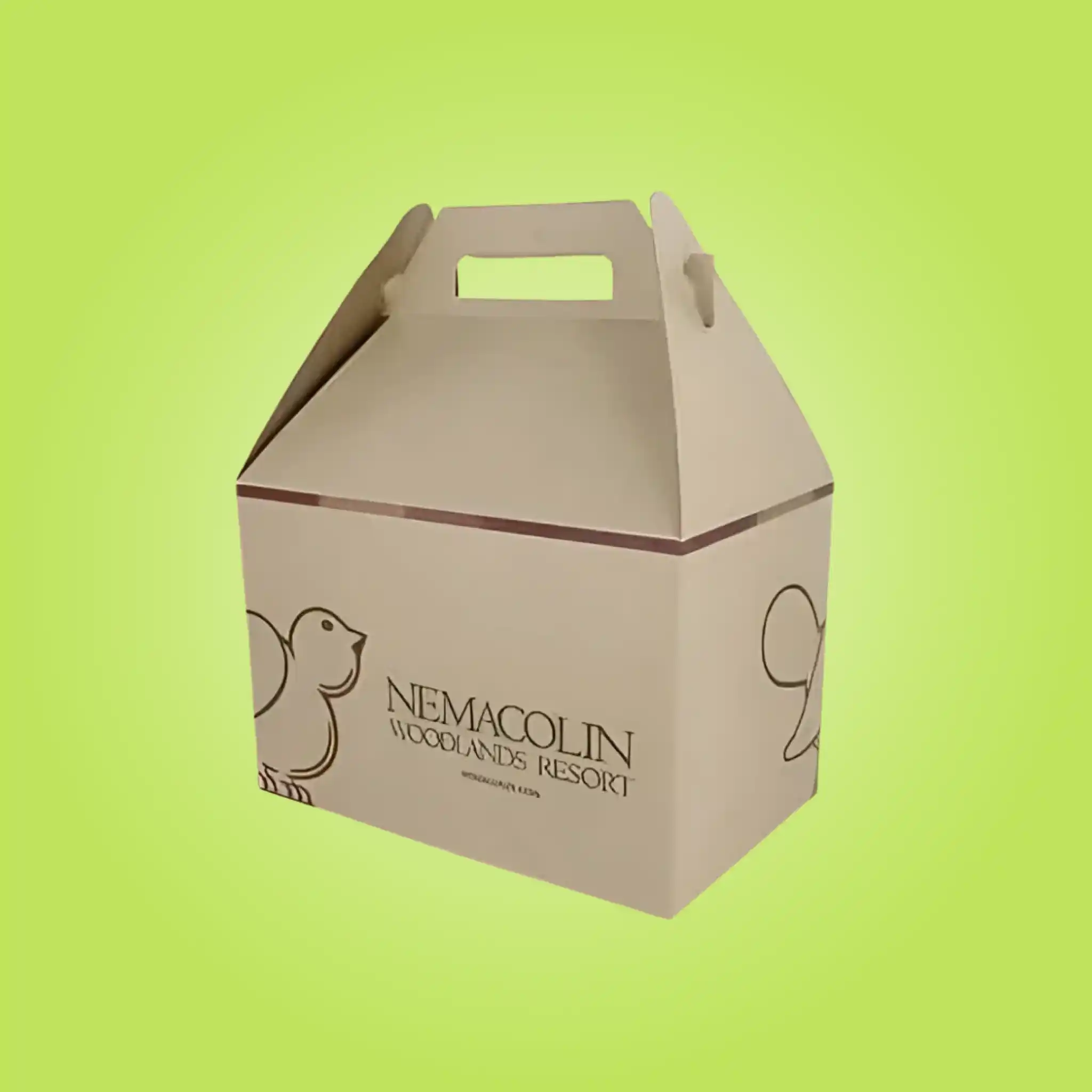 Custom Kraft Gable Boxes