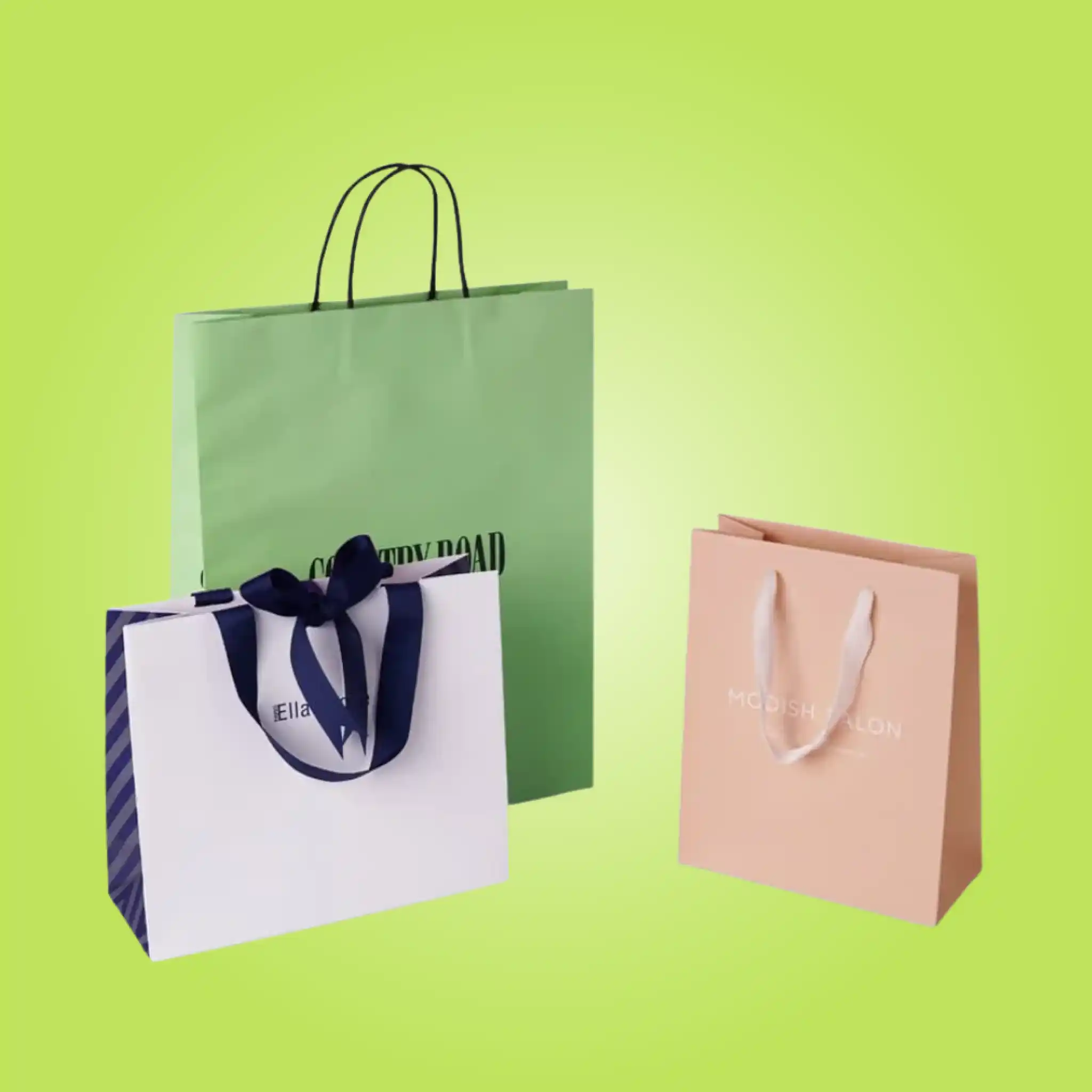 Custom Paper Shopping Bags