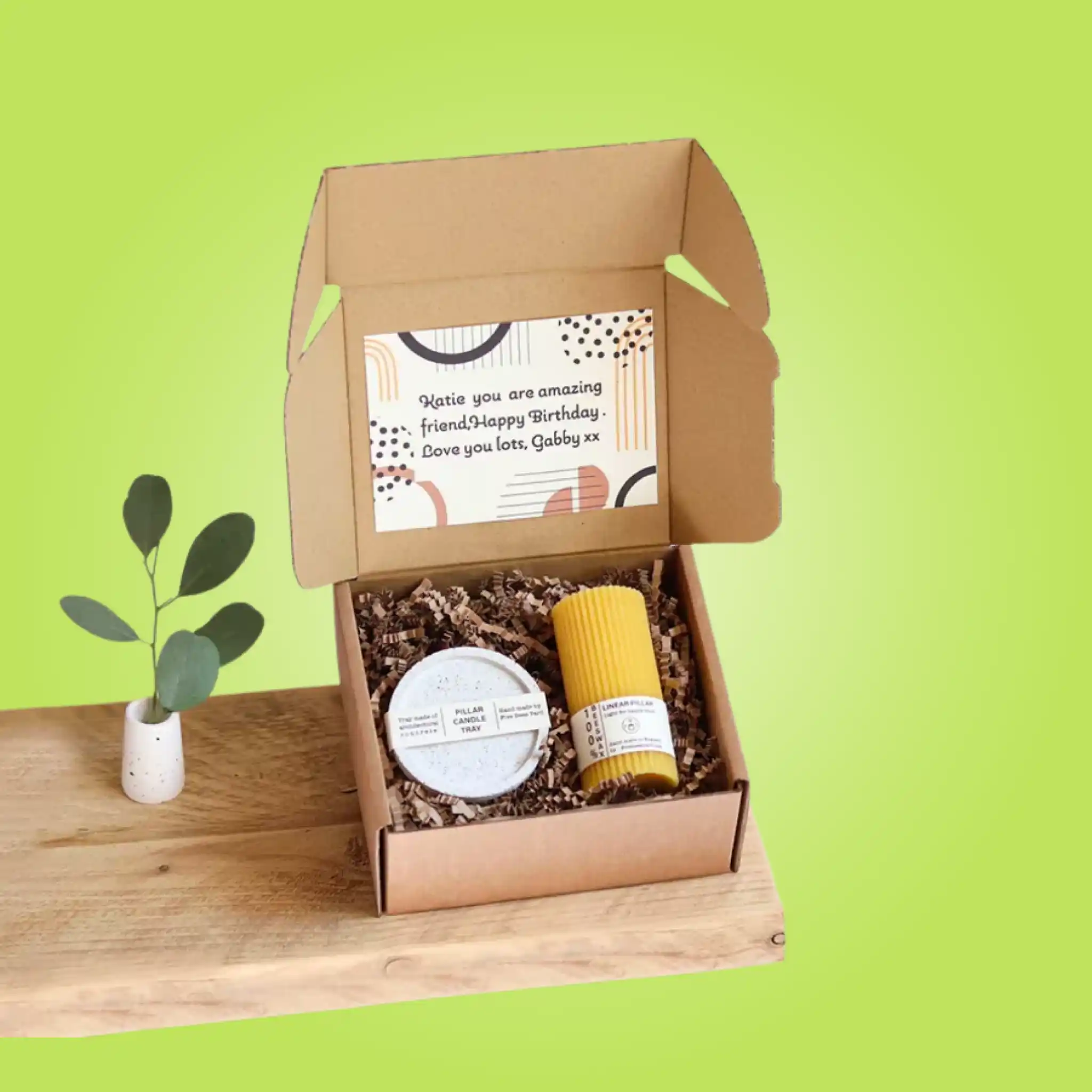 Custom Pillar Candle Boxes