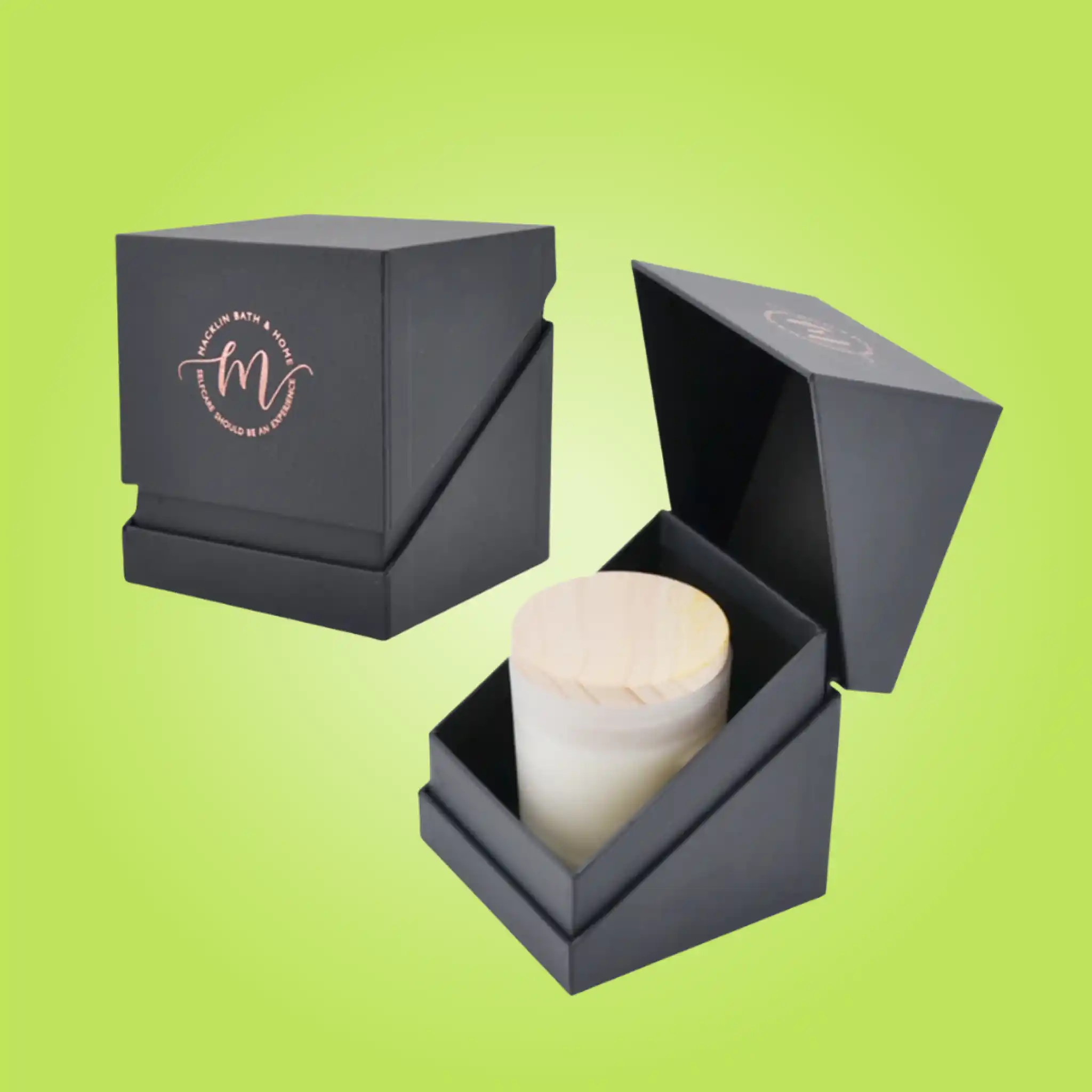 Custom Rigid Candle Boxes