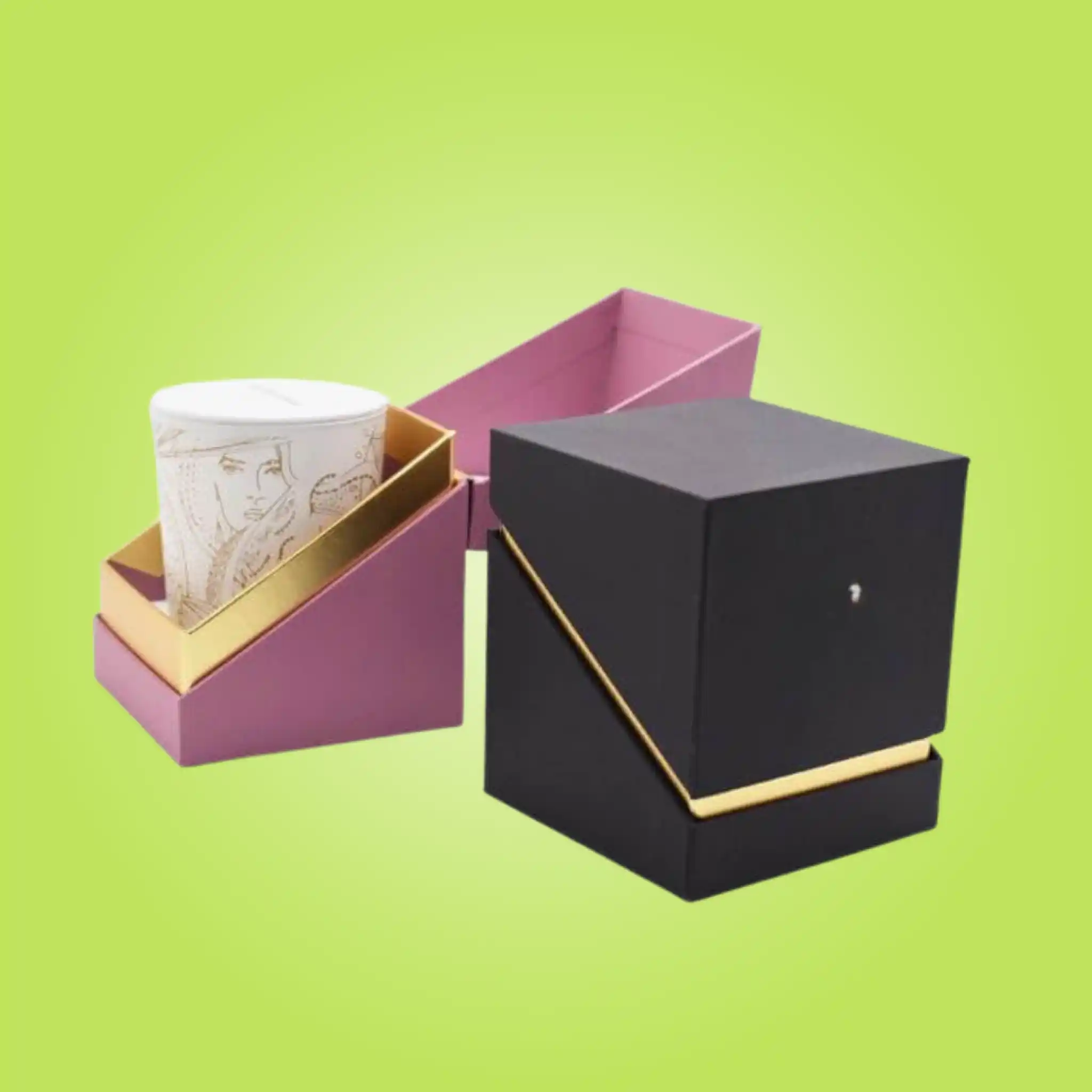 Custom Rigid Candle Boxes