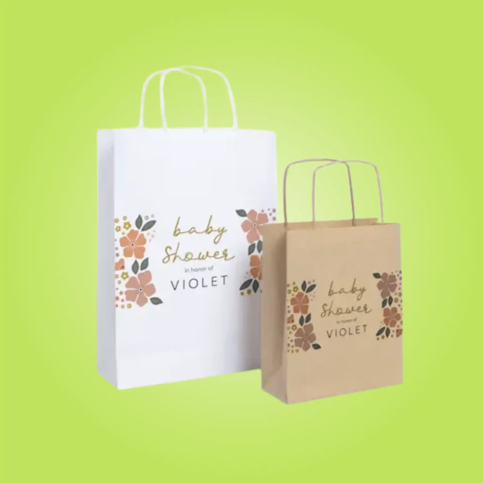 Custom Wrapping Paper Bags