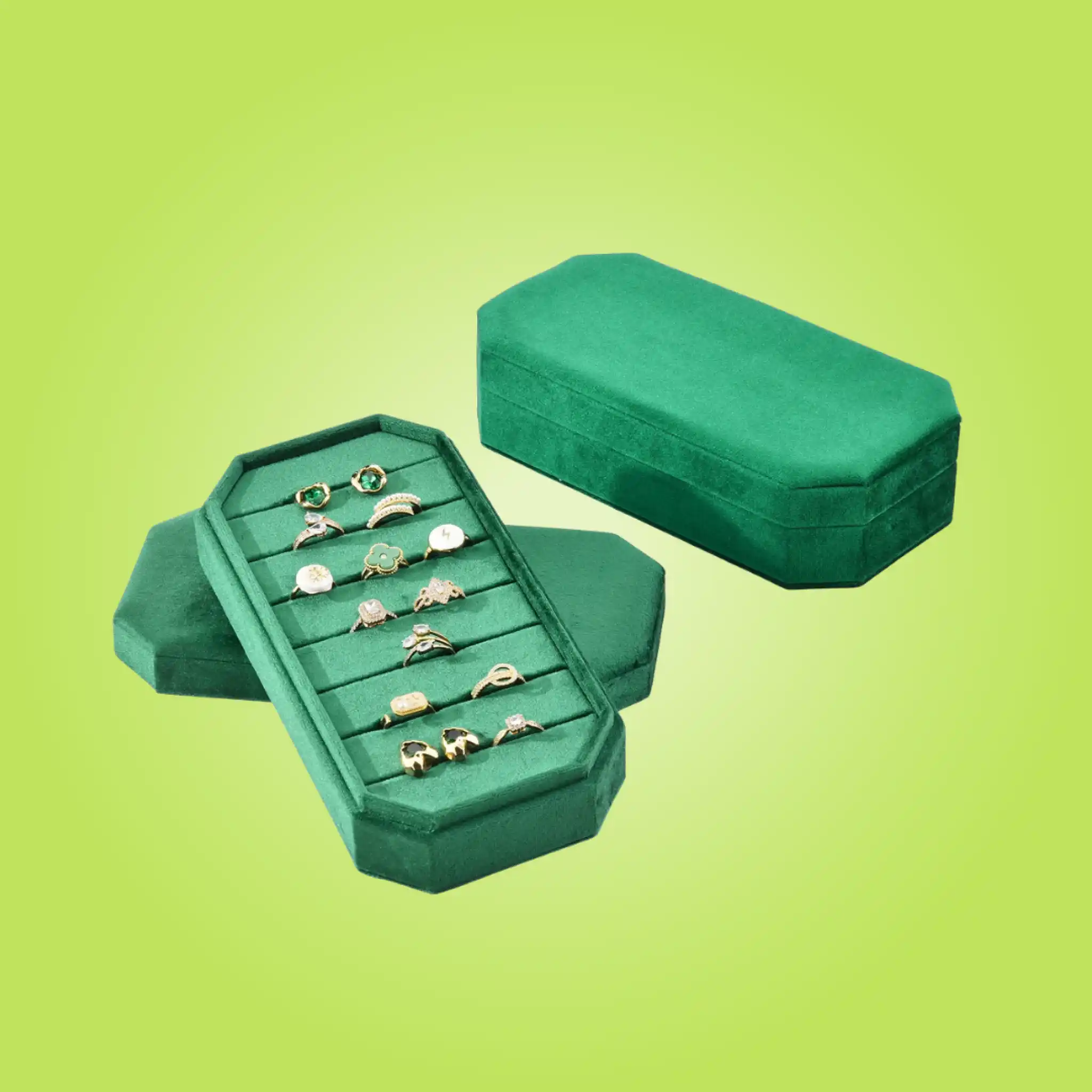 Jewelry Boxes With Lid and Tray