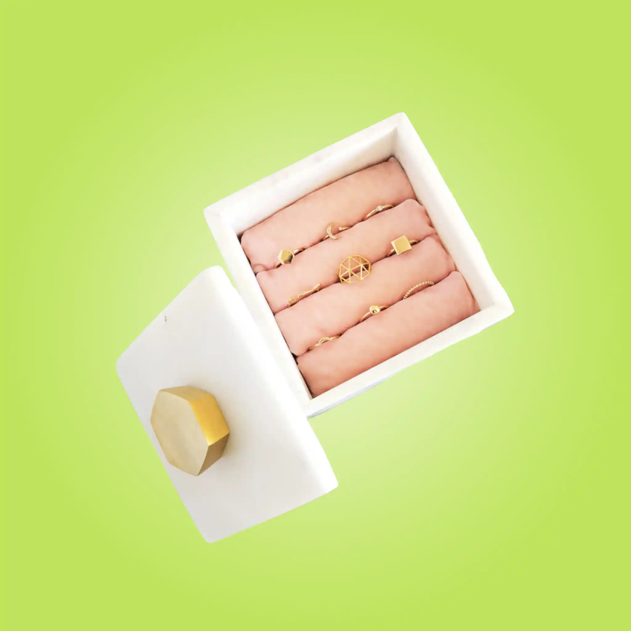 Jewelry Boxes With Lid and Tray