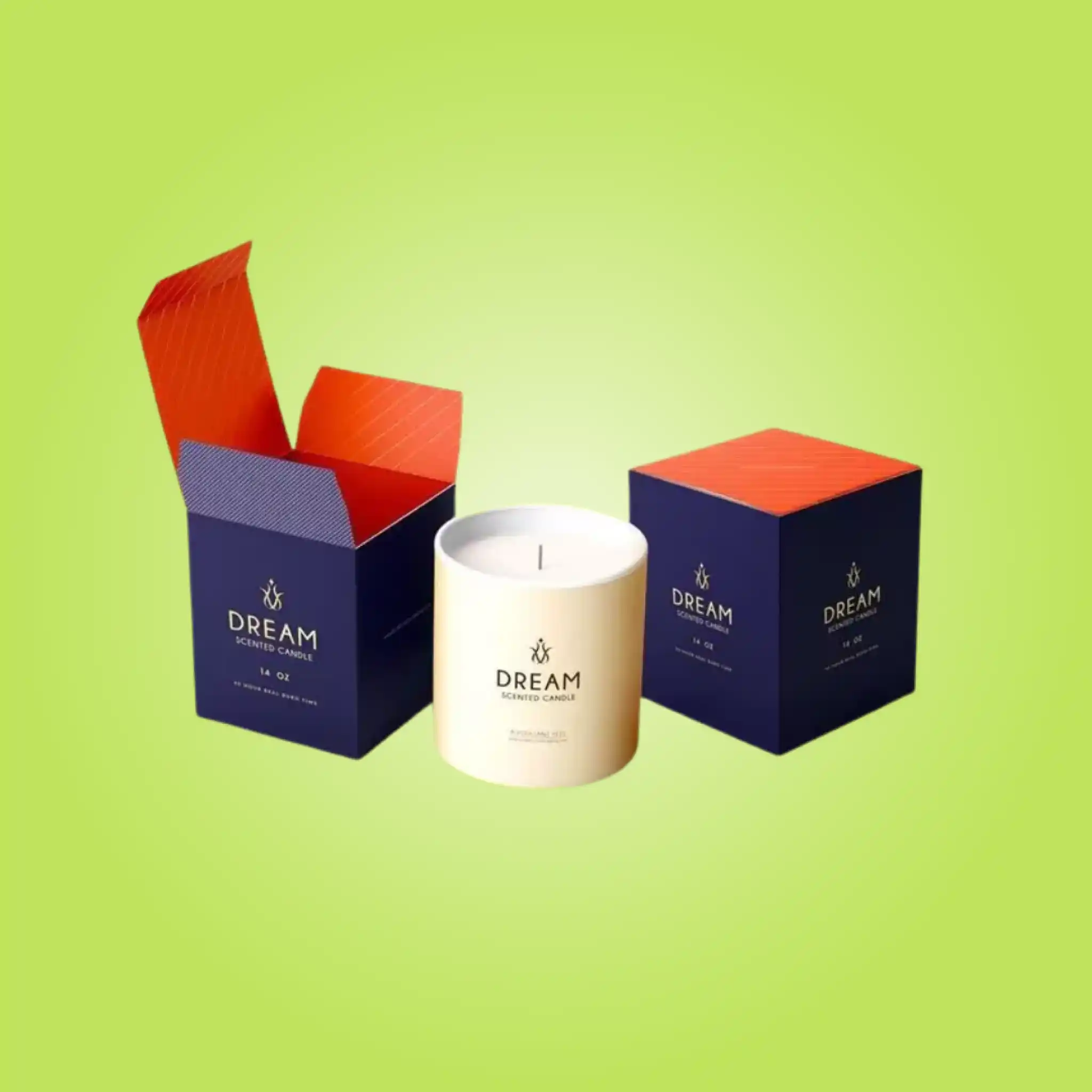 Reverse Tuck Candle Boxes