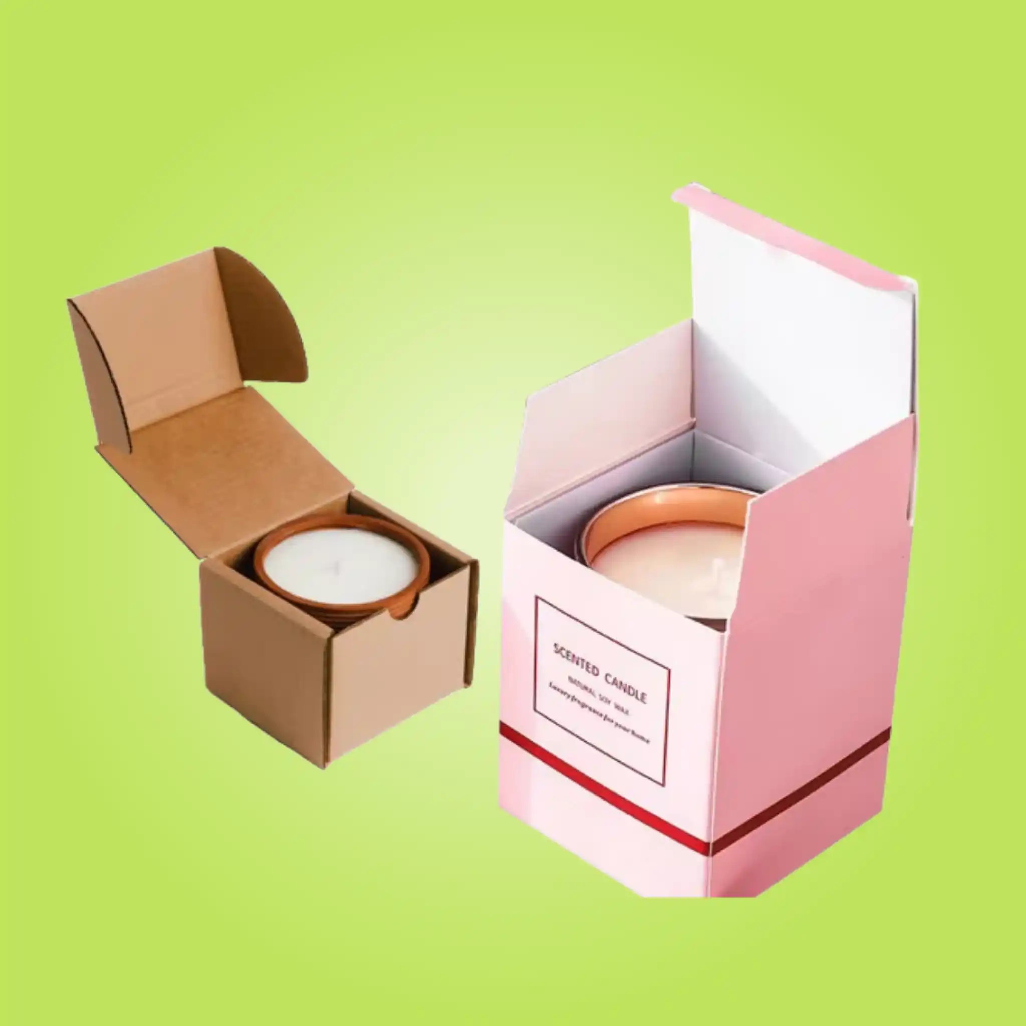 Reverse Tuck Candle Boxes