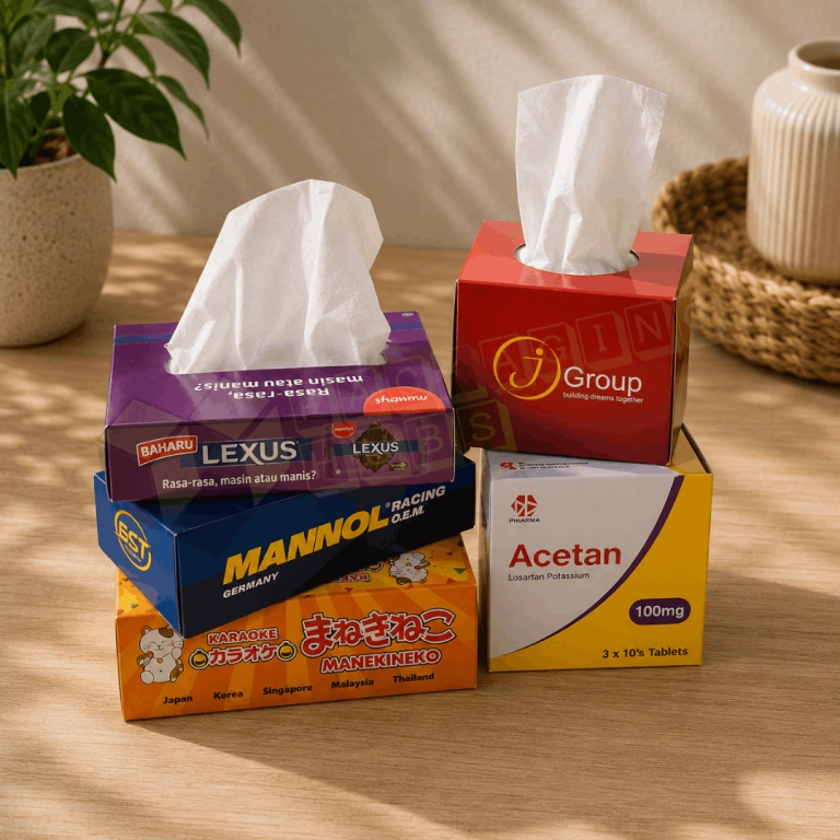 Custom Tissue Boxes
