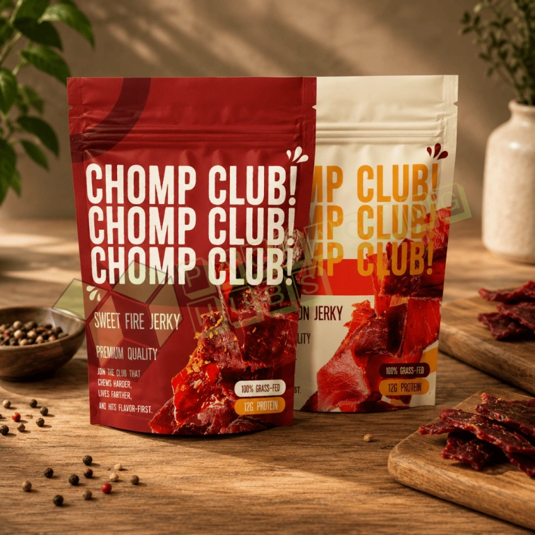 Custom Beef Jerky Bags