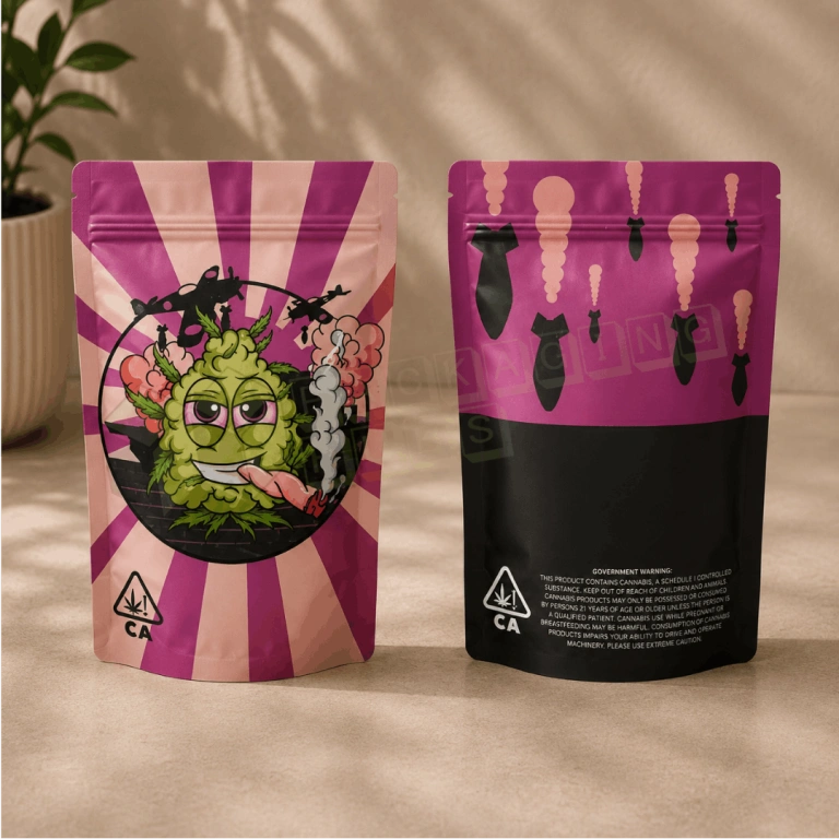Child Resistant Mylar Bags