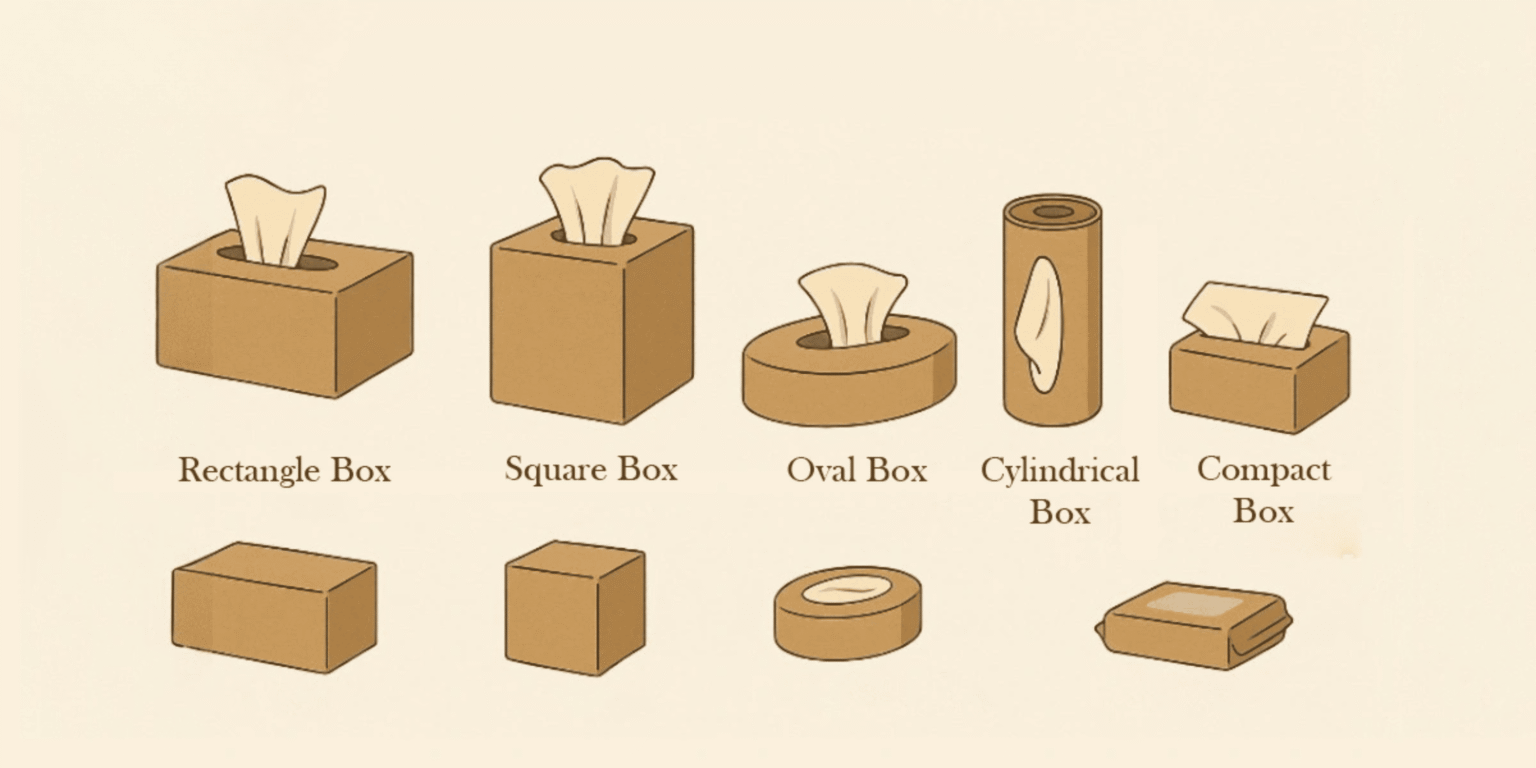 Tissue Box Types Tissue Box Dimensions Guide: Sizes, Types & Measurements