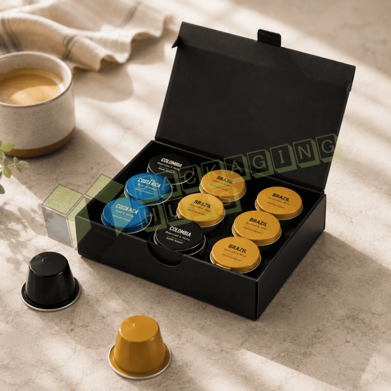 Custom Coffee Pod Boxes