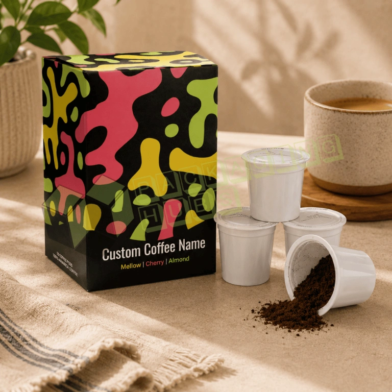 Custom Coffee Pod Boxes