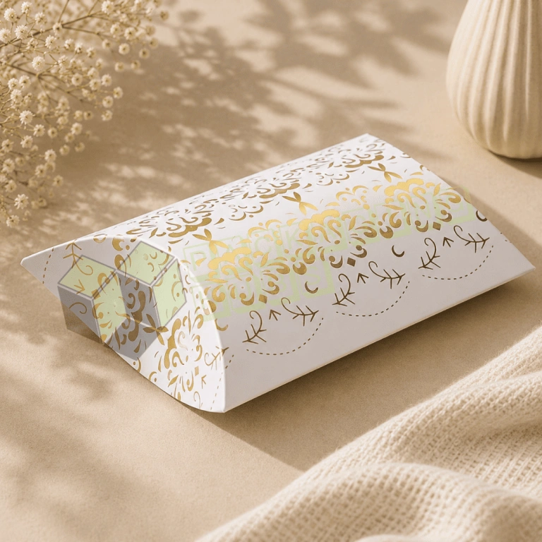 White Pillow Boxes