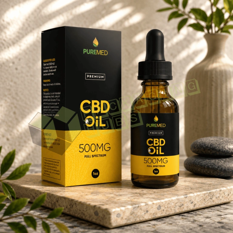 Custom CBD Oil Boxes